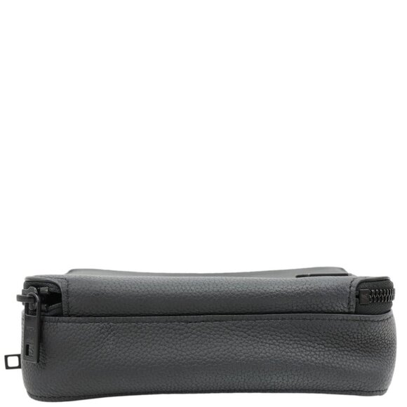 Louis Vuitton  Alpha Wearable LV Aerogram Leather Shoulder Bag Black - Picture 10 of 14